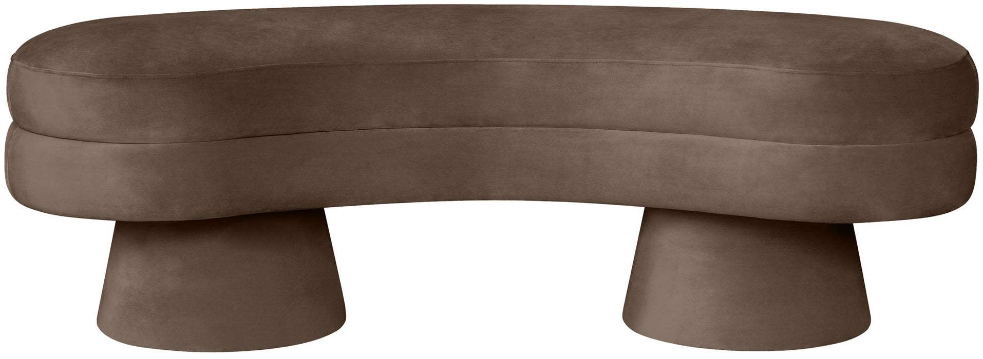 Zenna - Velvet Bench