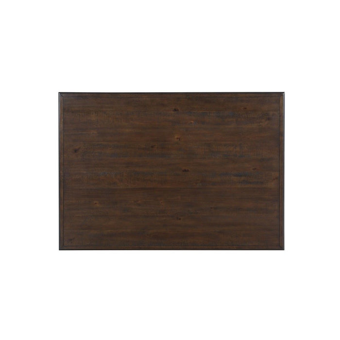 Baywater - Counter Height Table - Black / Dark Brown