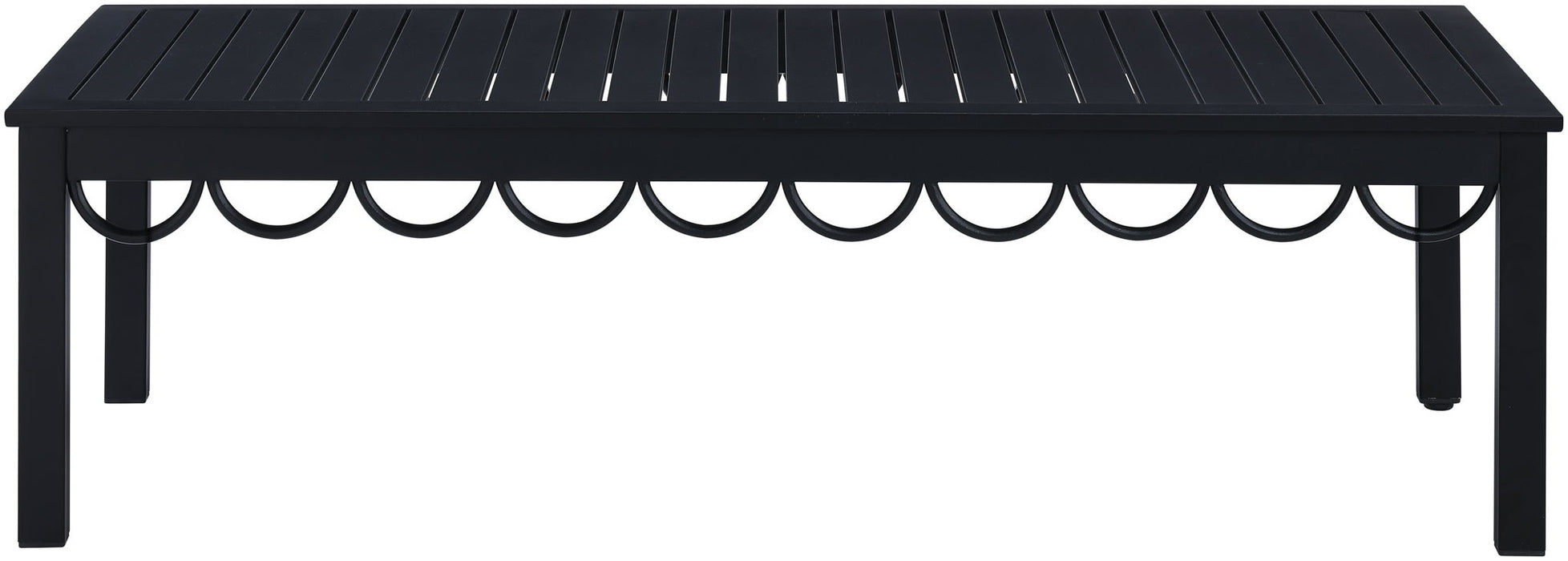 Portofino - Aluminum Outdoor Patio Coffee Table