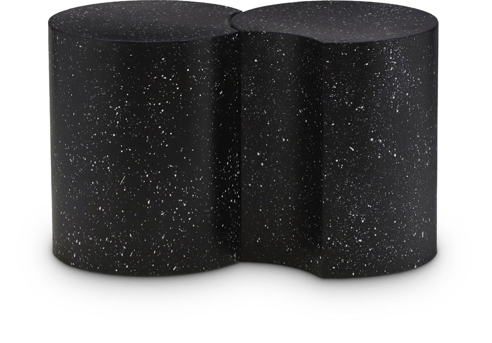 Dimple - 2 Piece Modular End Table - Terazzo Finish