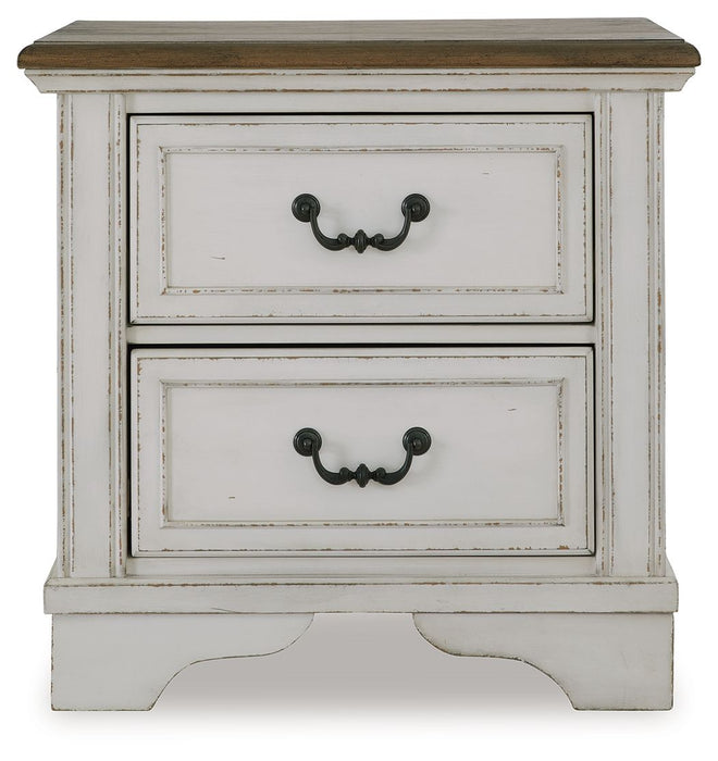 Blendon - Two Drawer Night Stand - Two-tone