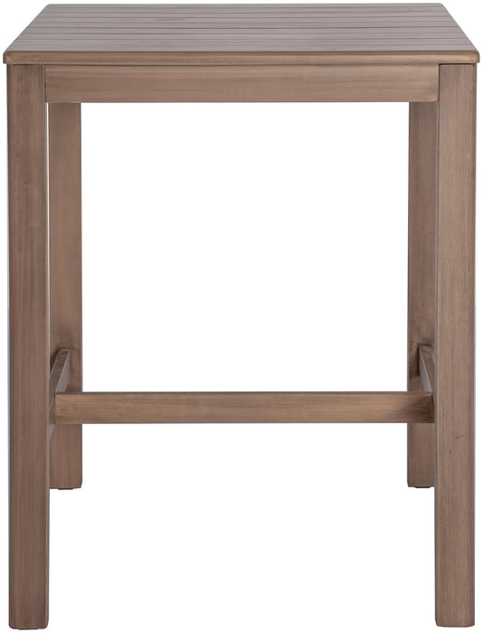 Newport - Acacia Wood Outdoor Patio Bar Table