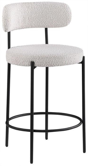 Beacon - Boucle Fabric Stool (Set of 2)