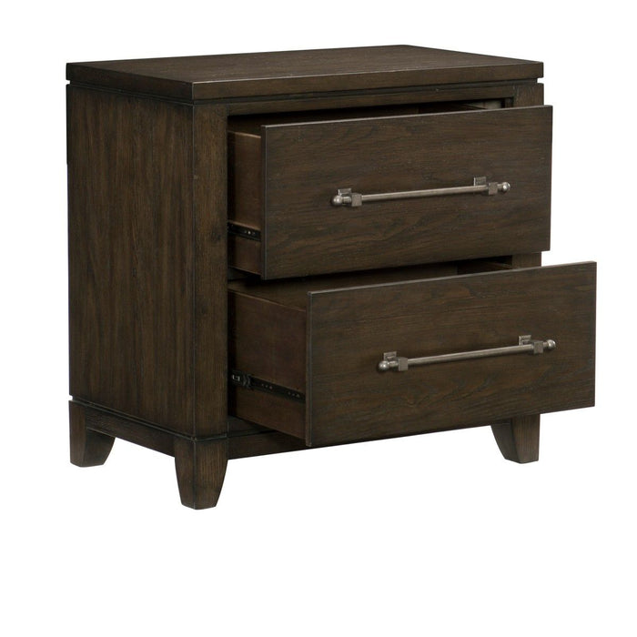 Griggs - Nightstand - Dark Brown