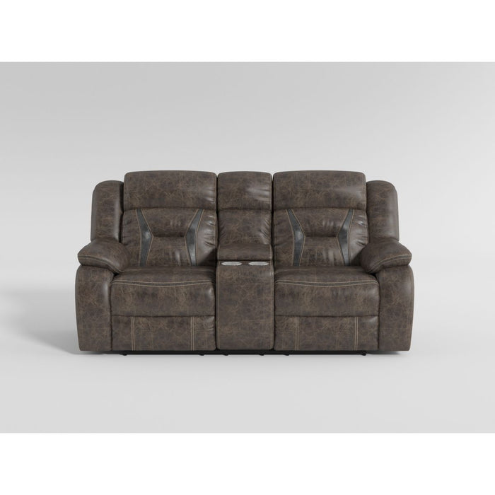 Madrona Hill - Double Reclining Loveseat With Center Console
