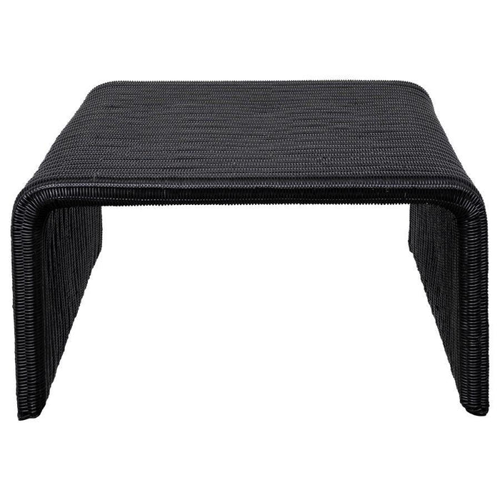 Cahya - Woven Rattan Table