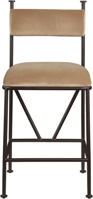 Monarch - Velvet Counter Stool (Set of 2)
