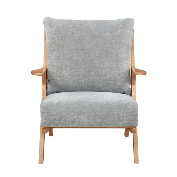 Lennox - Accent Chair - Light Brown Frame
