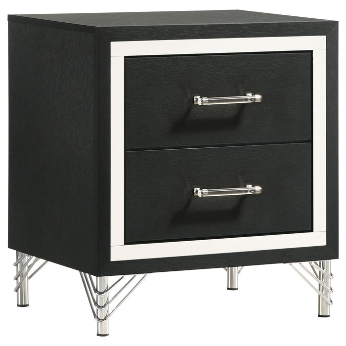 Lucia - 2-Drawer Nightstand - White