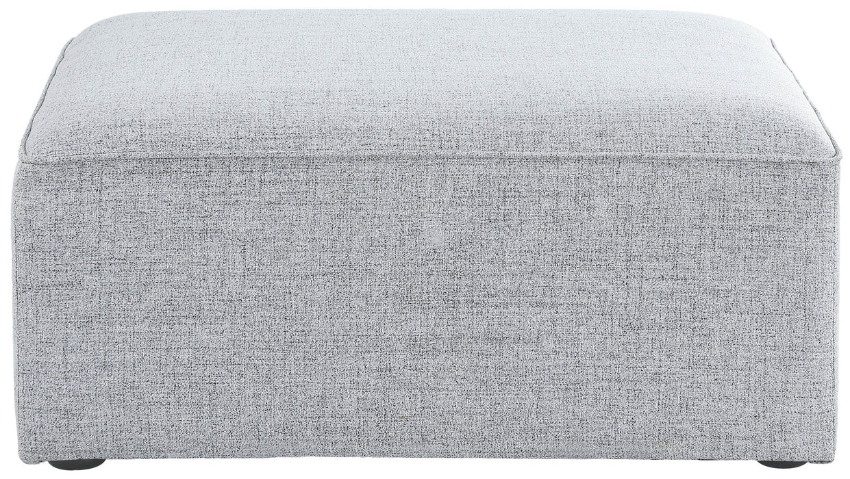 Cube - Linen Ottoman
