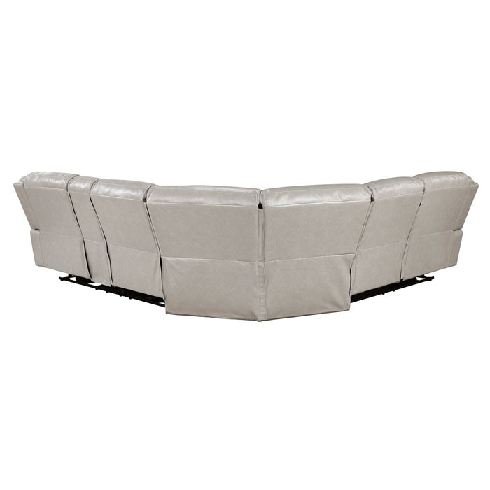 Fargo - 3 Piece Power Reclining Sectional With Right Console