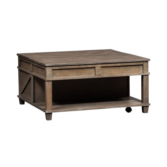 Parkland Falls - 3 Piece Table Set - Weathered Taupe