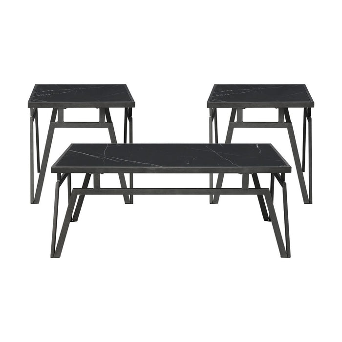 Gaffney - 3 Piece Pack Occasional Set - Black
