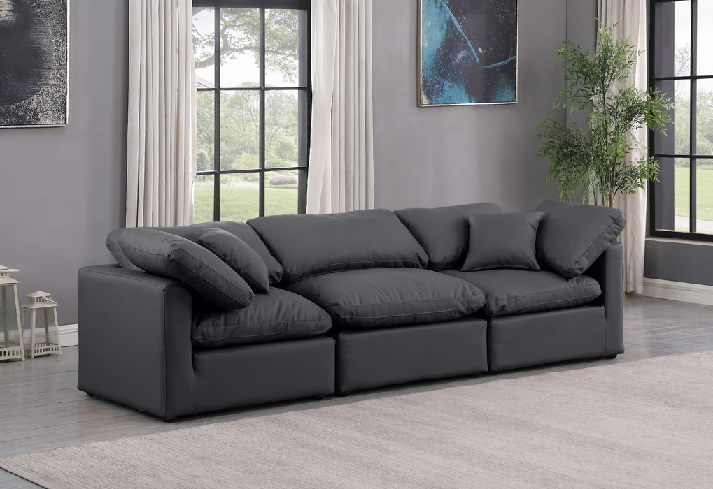 Indulge - Faux Leather 3 Seat Modular Sofa