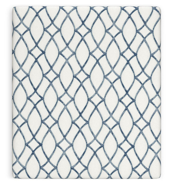 12 Inch Chime Elite 2.0 - California King Mattress - White / Blue