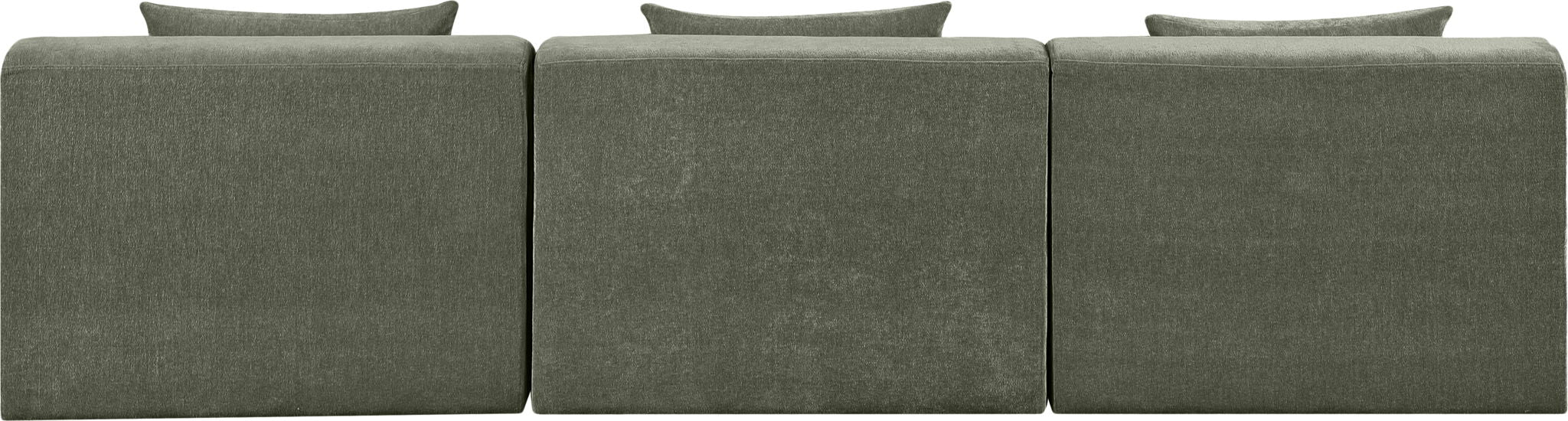 Stellar - 3 Piece 114" Upholstered Modular Armless Sofa