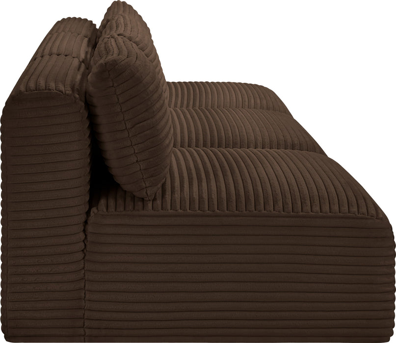 Shaggy - 3 Seat Modular Armless Sofa