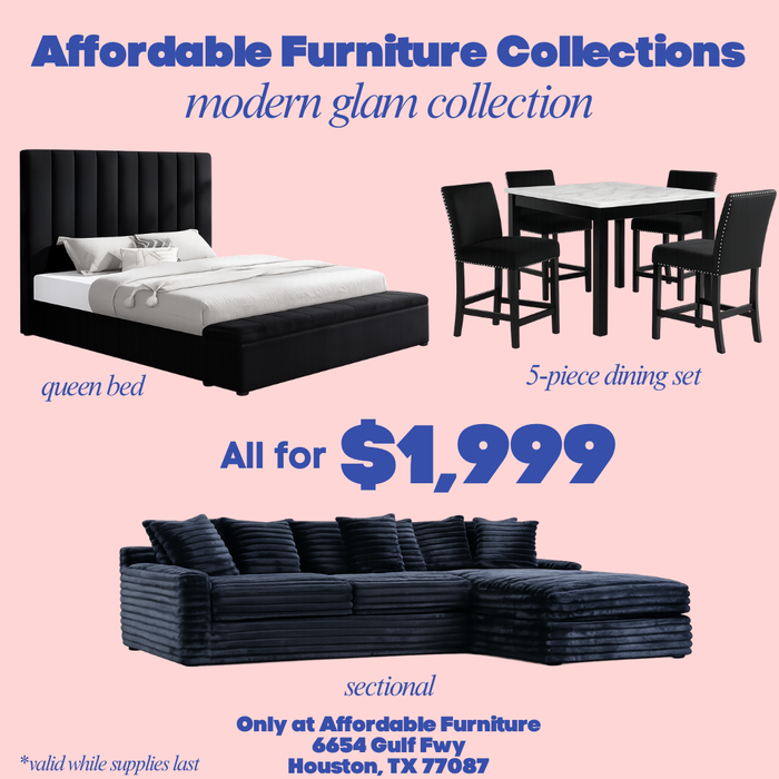 Affordable Furniture Collections - Modern Glam