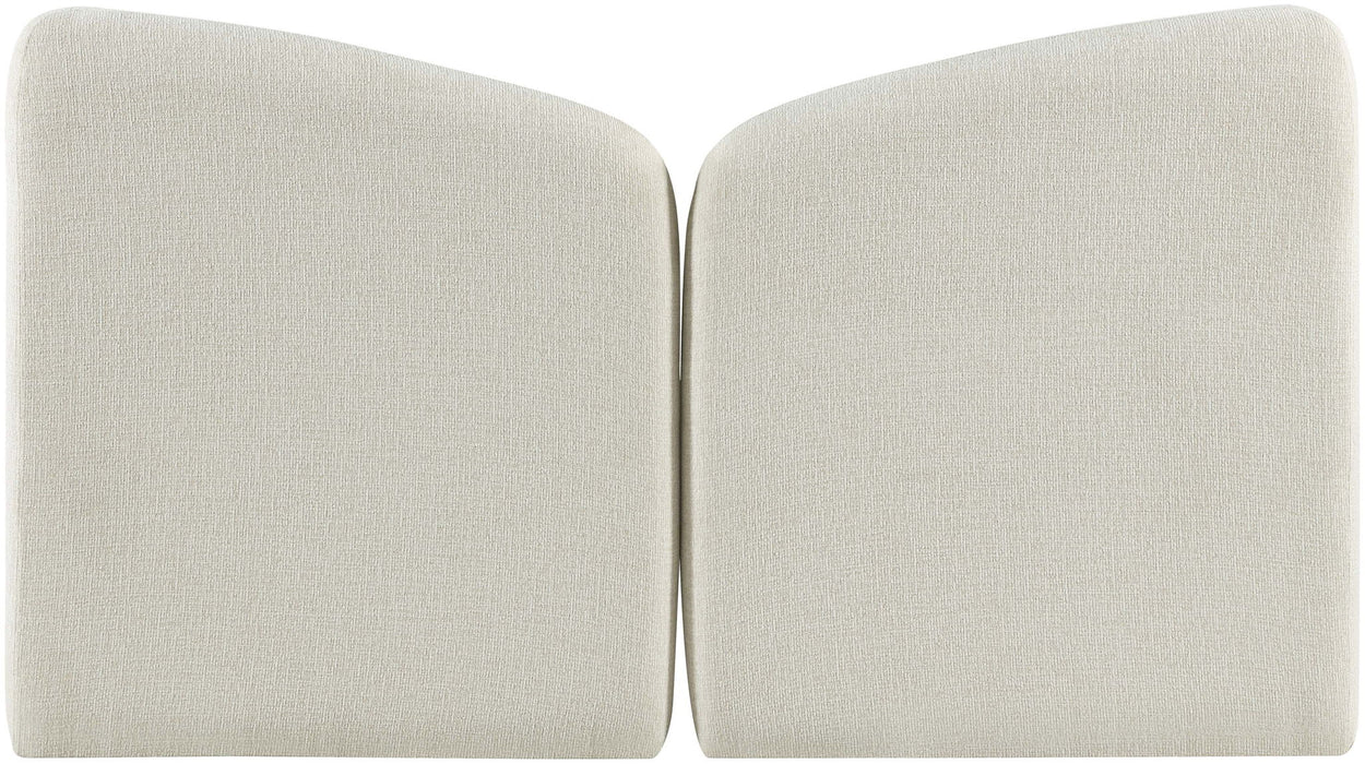 Elowen - Chenille Fabric Upholstered Bed