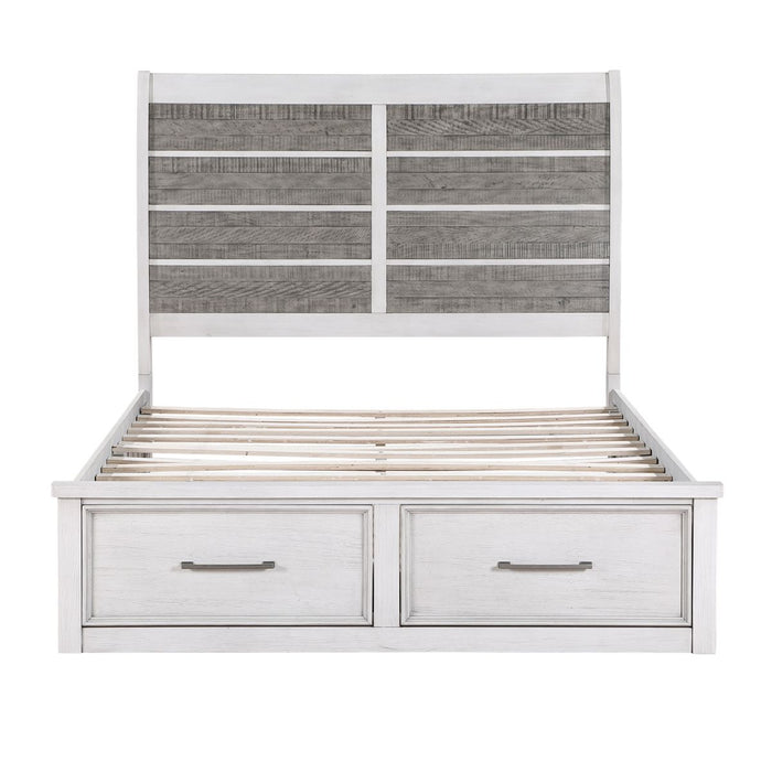 Ambrose - Platform Bed With Storage Footboard