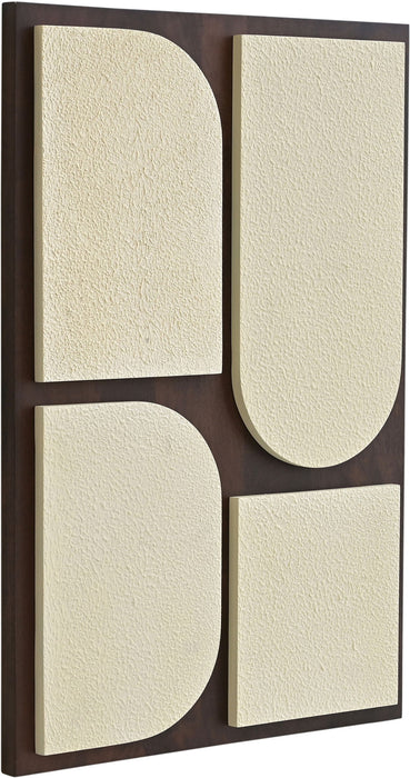 Icon - Mango Wood 4 Piece Wall Art