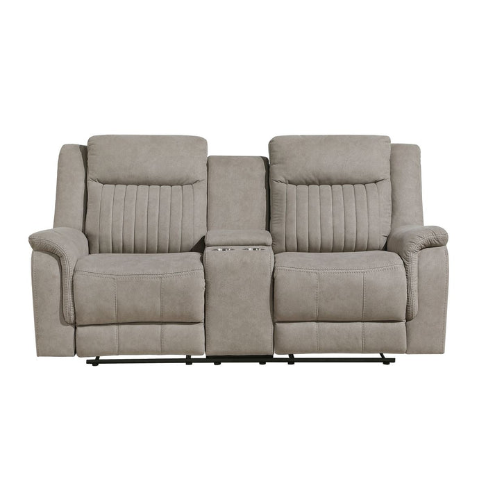 Dean - Double Reclining Loveseat With Center Console
