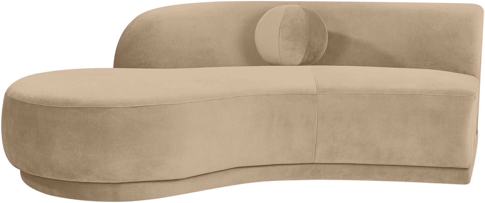 Avra - 86" Velvet Performance Fabric Upholstered Sofa