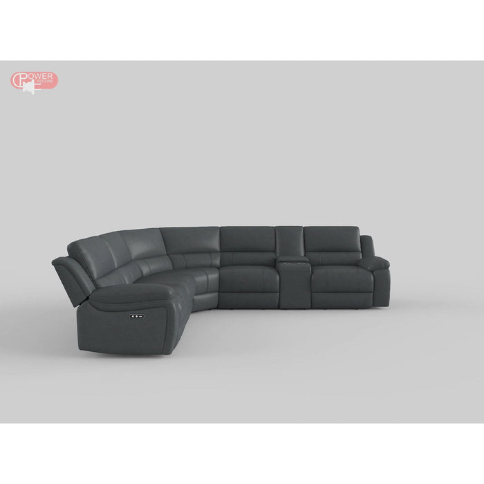 Falun - 6 Piece Modular Power Reclining Sectional