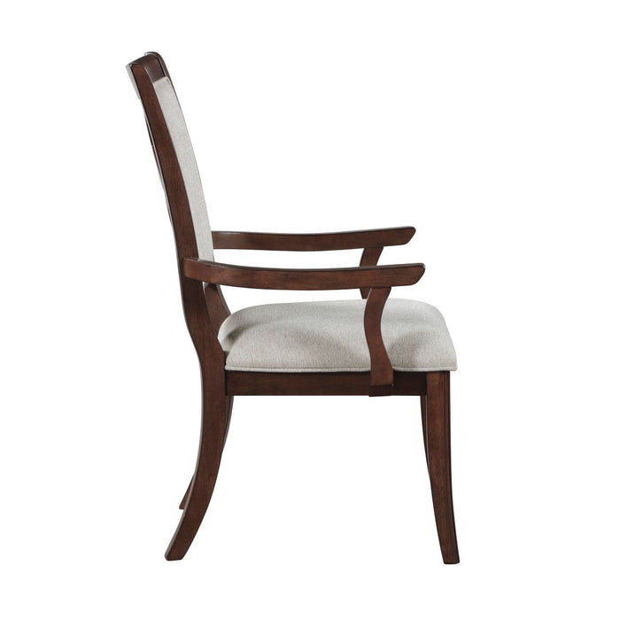 Claymont - Arm Chair (Set of 2) - Dark Brown