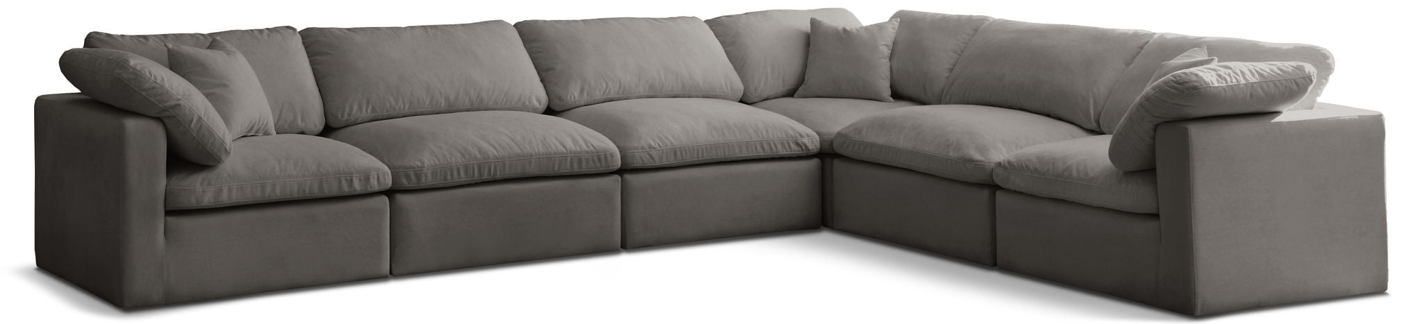 Plush - 6 Piece Modular Sectional
