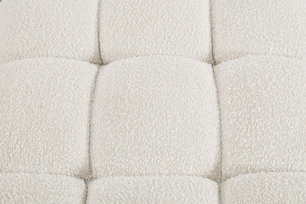 Ames - 7 Piece Boucle Fabric Modular L-Shaped Sectional