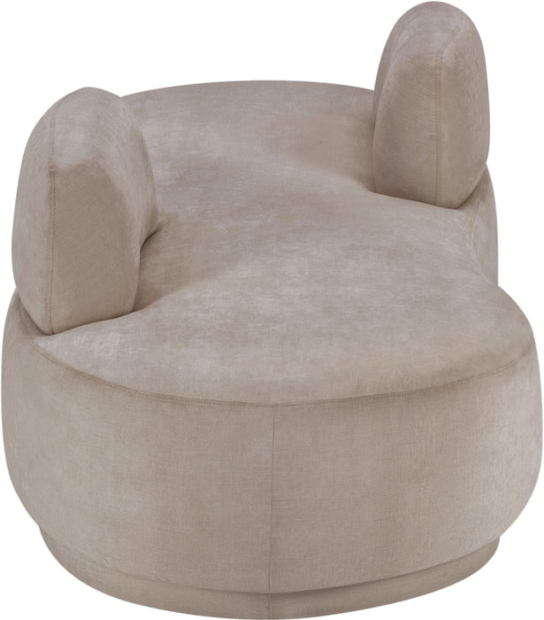 Argyle - Chenille Fabric Chaise / Loveseat