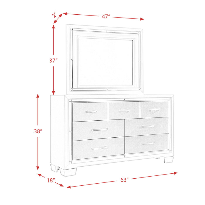 Platinum - Bedroom Dresser