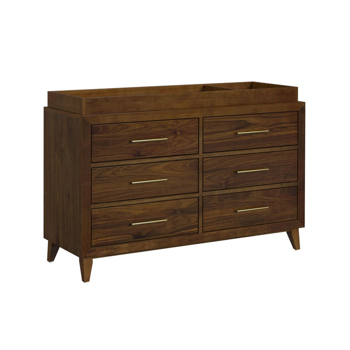 Malia - Dresser And Topper - Walnut