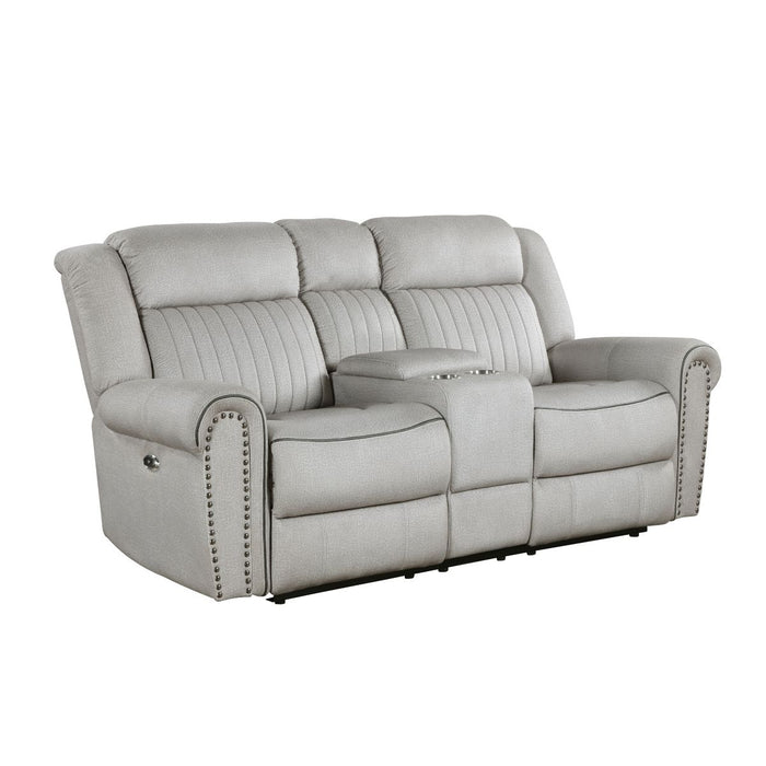 Brennen - Double Reclining Loveseat With Center Console