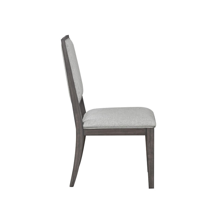 Modern Edge - Upholstered Side Chair (RTA) - Brown