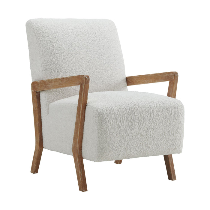 Enzo - Accent Chair - Sheep Skin White (3A Packaging)