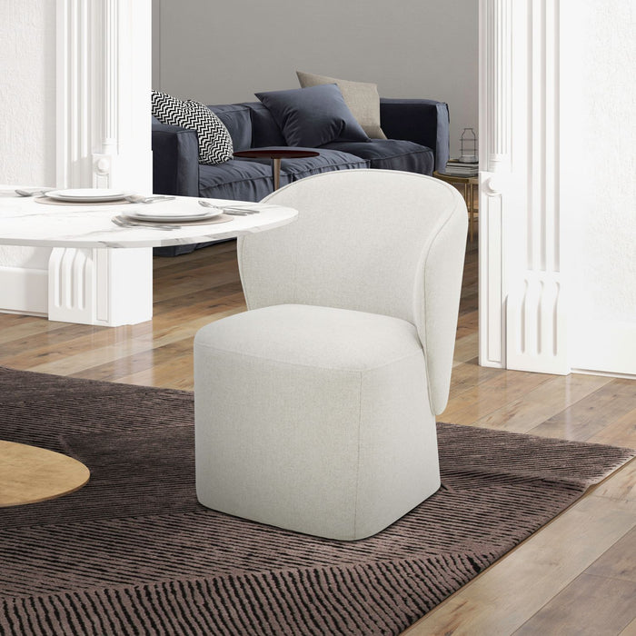Accent Dining - Dining Chair With Casters Accent