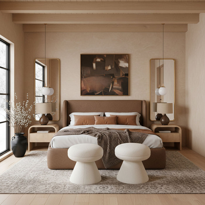 Warby - Upholstered Bed