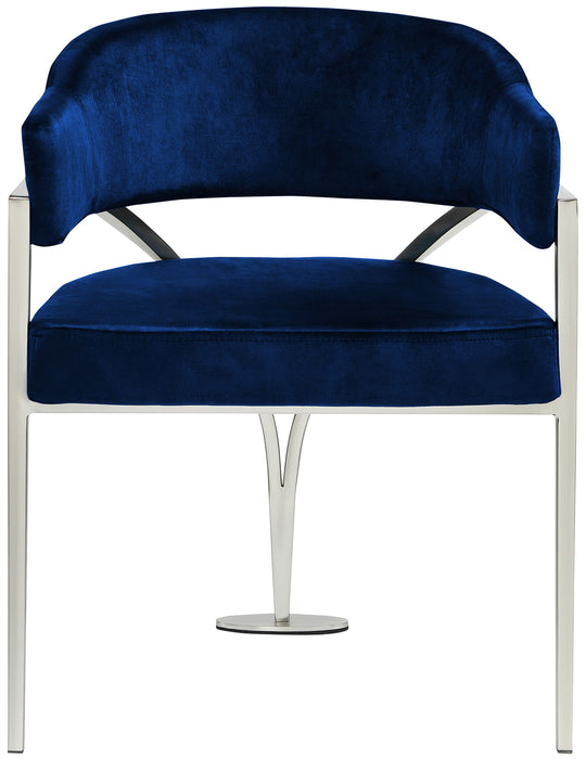 Madelyn - Dining Chair (Set of 2) - Brushed Chrome