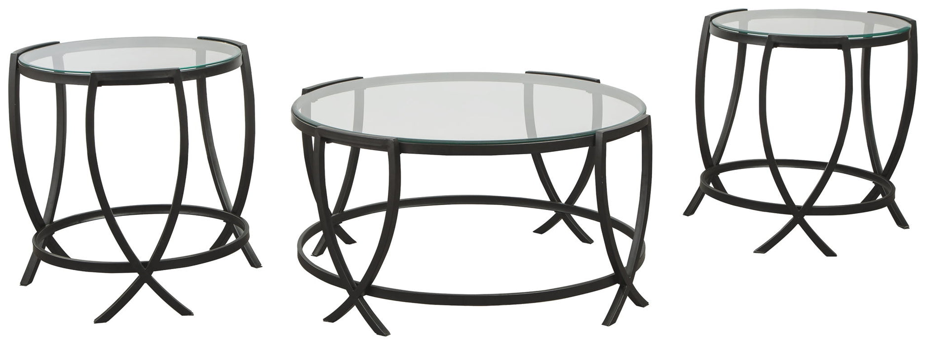 Tarrin - Occasional Table Set (Set of 3) - Black