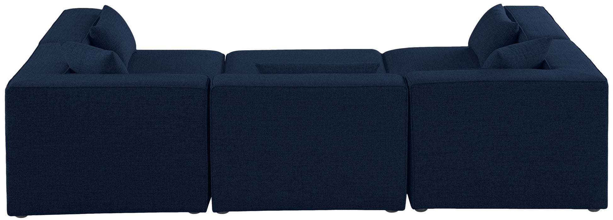 Cube - Linen 6 Piece Modular Sectional