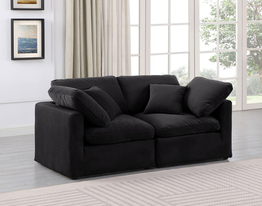 Indulge - Velvet 2 Seat Modular Sofa