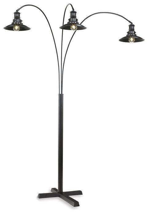 Sheriel - Metal Arc Lamp  - Black