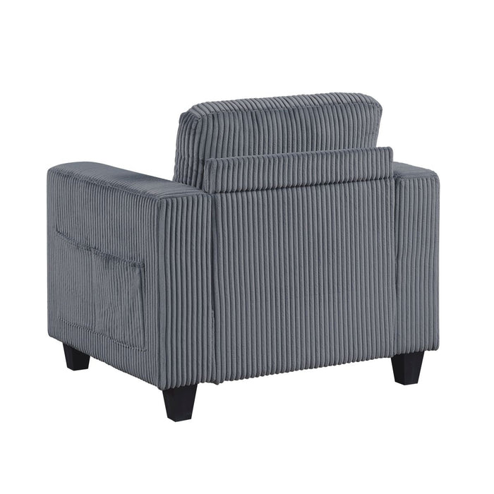 Walterboro - Chair With Storage Pouches And Charging Ports