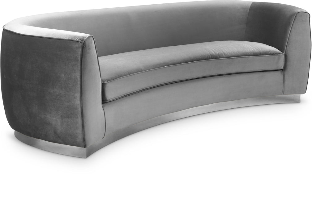Julian - Sofa with Chrome Base
