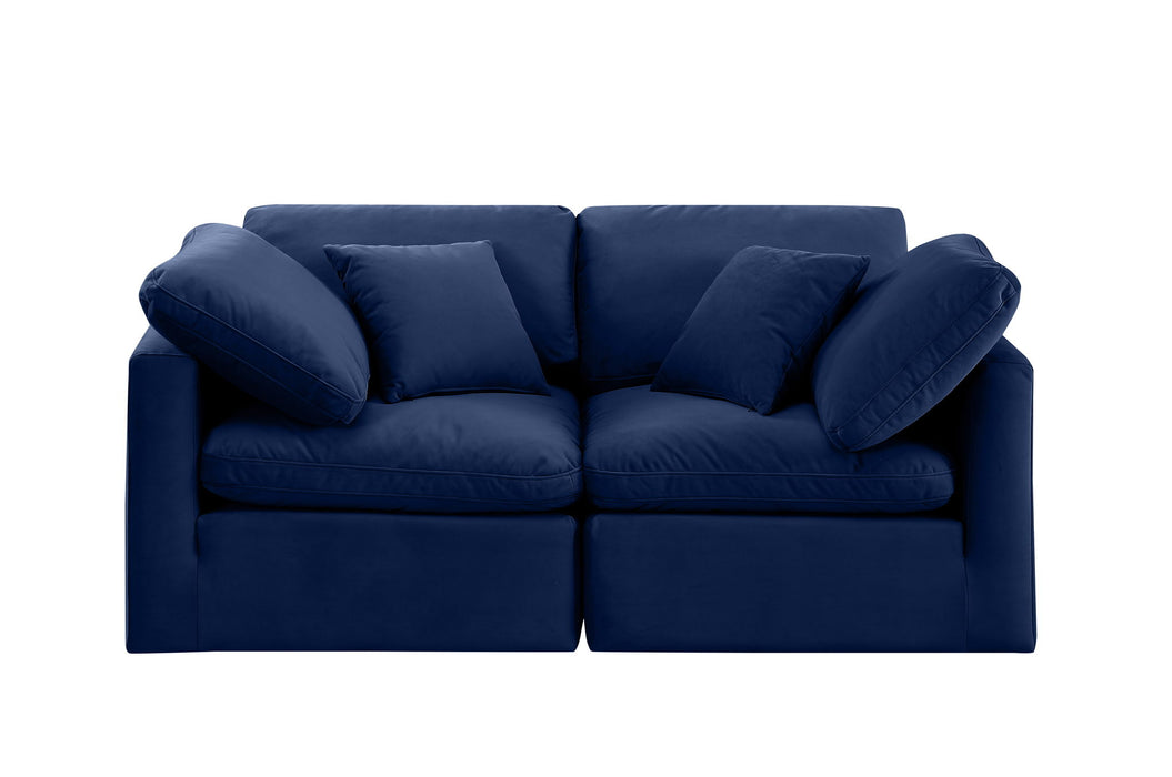 Indulge - Velvet 2 Seat Modular Sofa