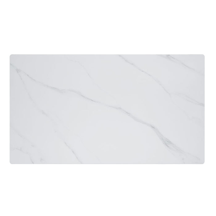 Brixley - Dining Table - White / Black