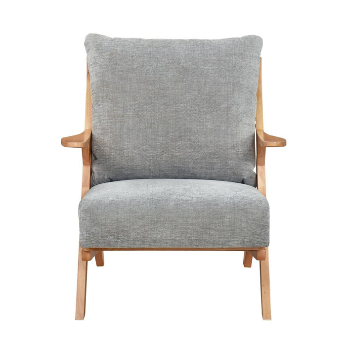 Lennox - Accent Chair - Light Brown Frame