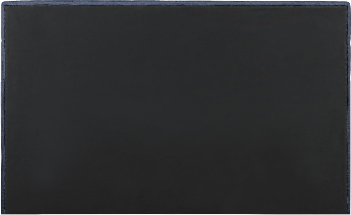 Adam - Chenille Fabric Bed With 52" Headboard